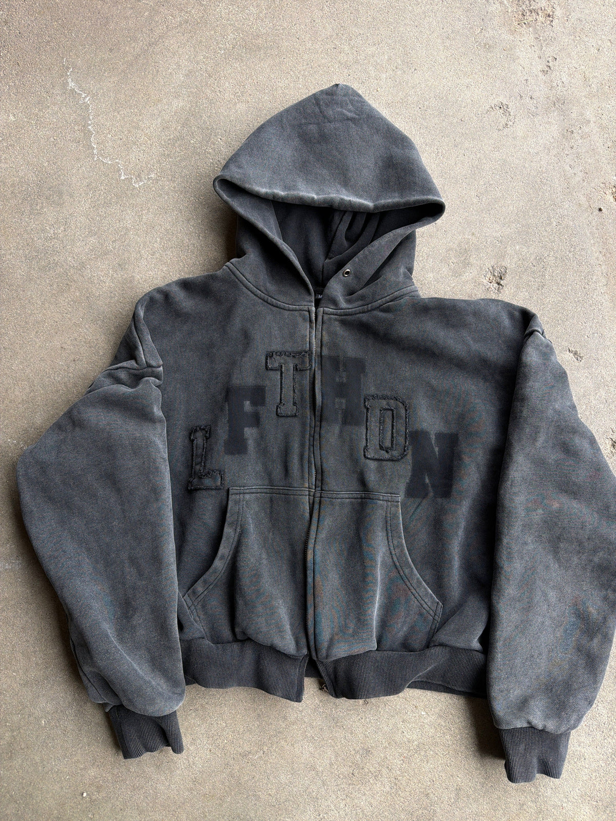 MISSING PATCH ZIP-UP