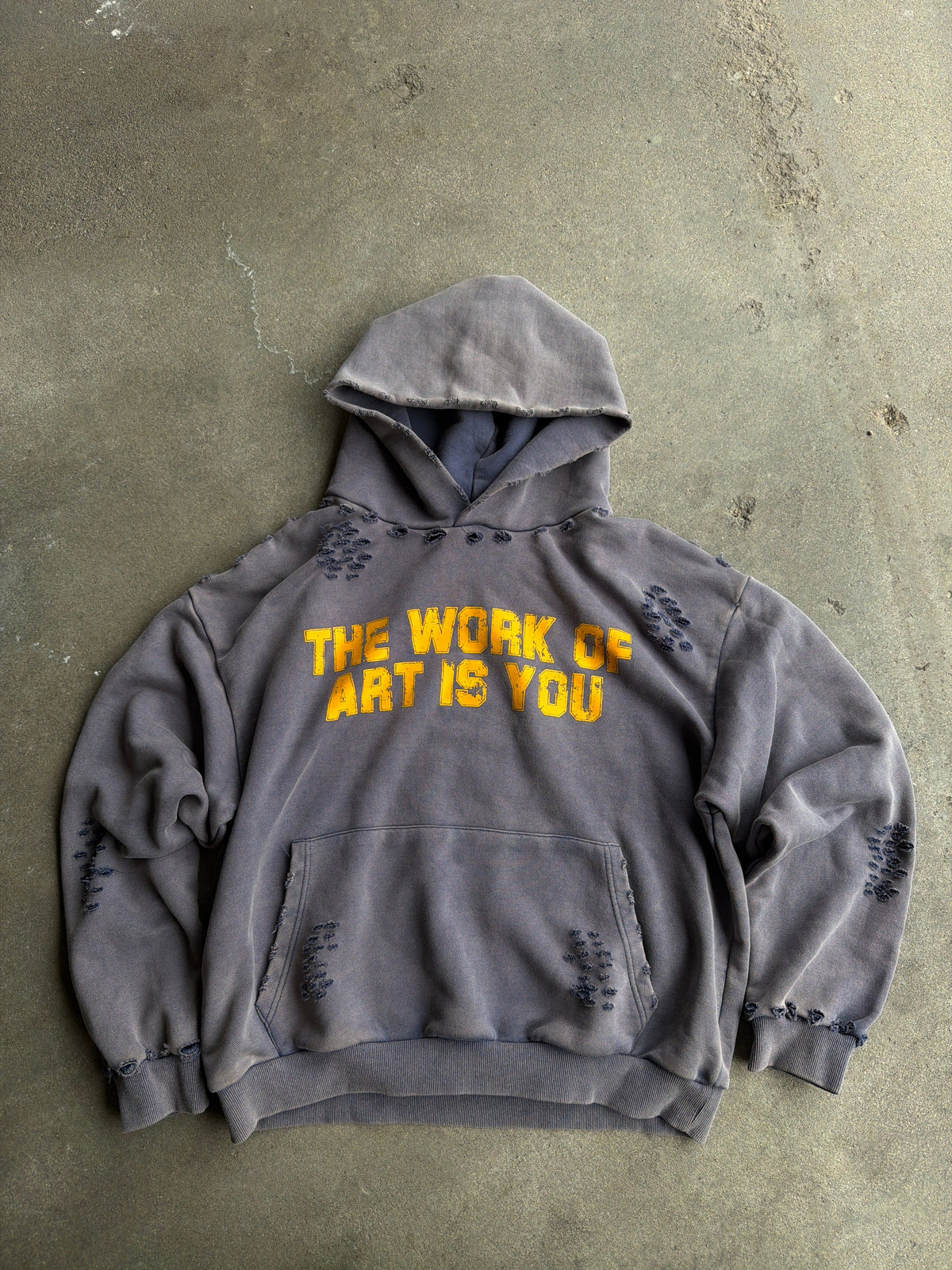 PURPLE TRACE HOODIE